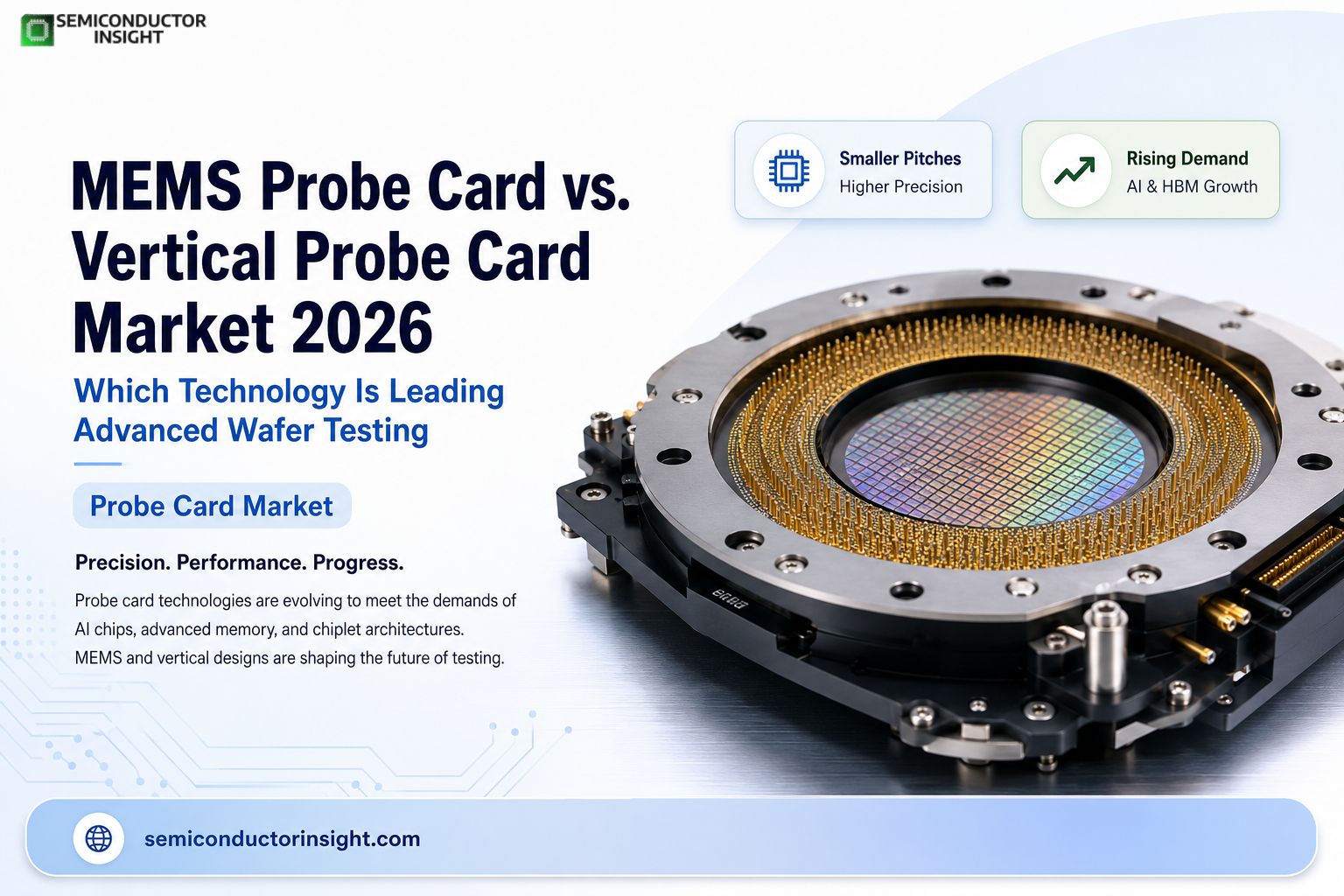 MEMS Probe Card vs. Vertical Probe Card Market 2026 Which Technology Is Leading Advanced Wafer Testing