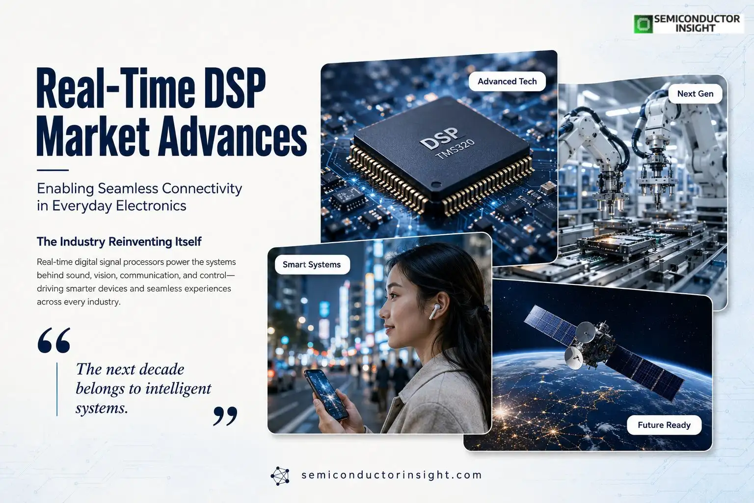 Real-Time DSP Market Advances Enabling Seamless Connectivity in Everyday Electronics
