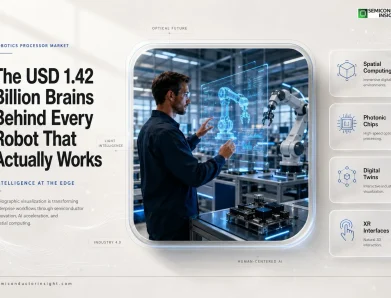 Robotics Processor Market in 2026: The USD 1.42 Billion Brains Behind Every Robot That Actually Works