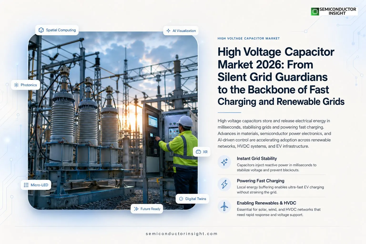 High Voltage Capacitor Market 2026: From Silent Grid Guardians to the Backbone of Fast‑Charging and Renewable Grids