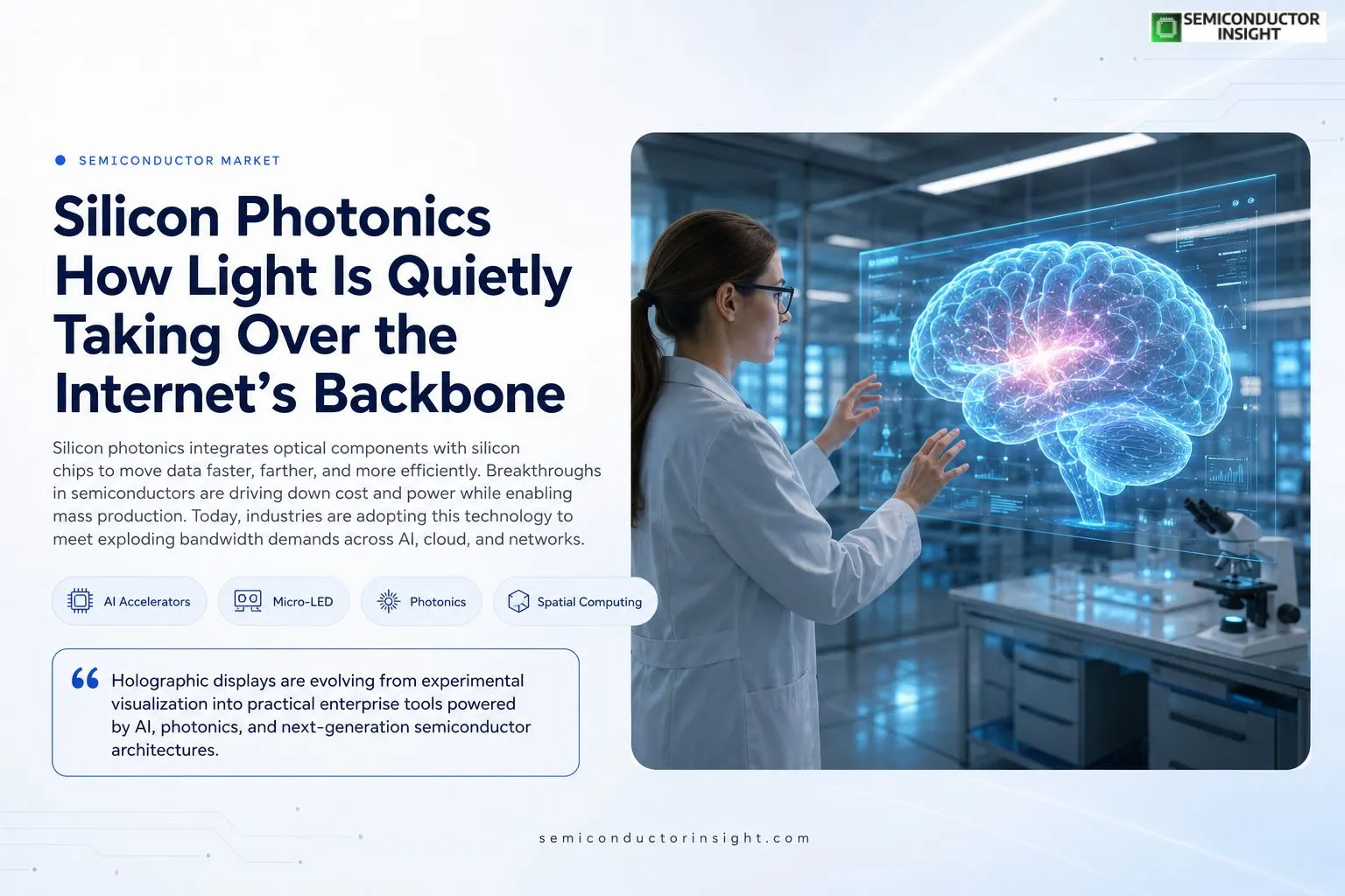Silicon Photonics in 2026: How Light Is Quietly Taking Over the Internet’s Backbone
