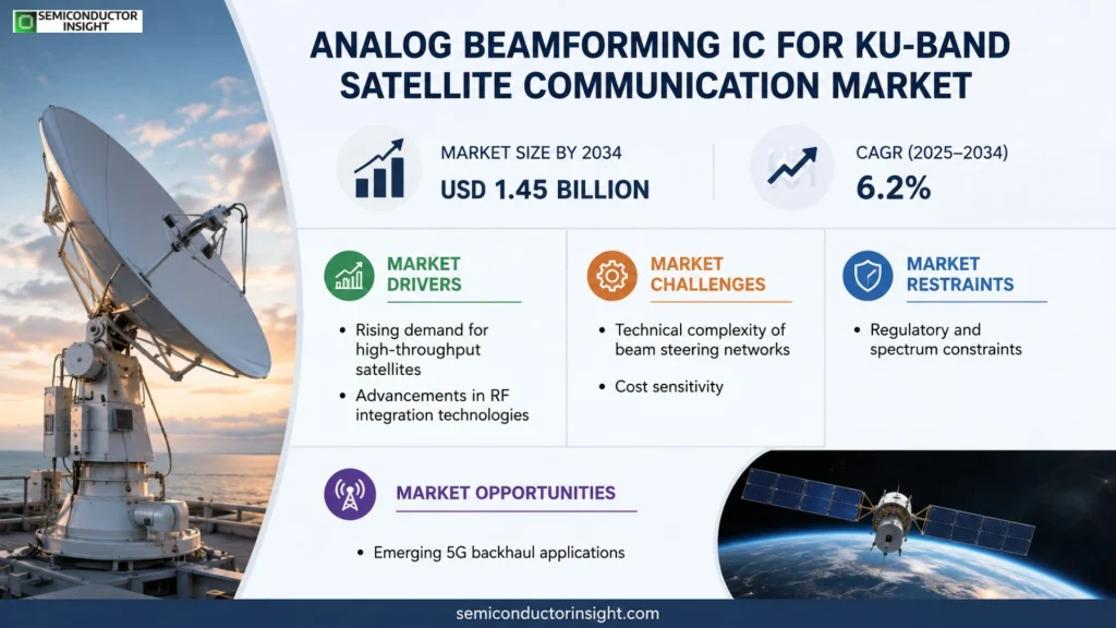 Analog beamforming IC for Ku-band satellite communication Market Size & Forecast