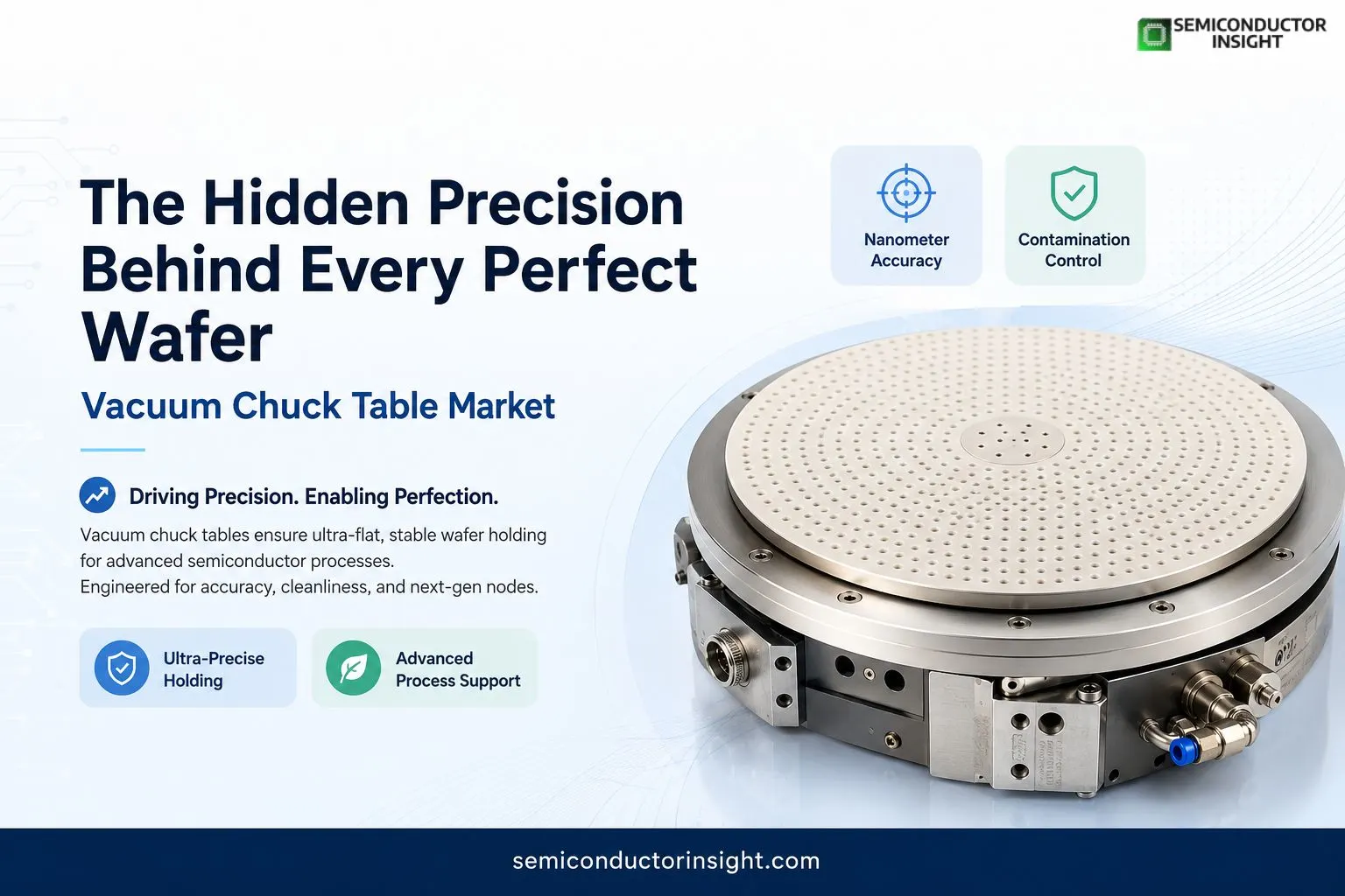 How Do Vacuum Chuck Tables Maintain Wafer Position during High Speed Lithography?