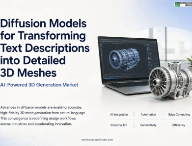 Unlocking Creative Worlds Text to 3D Mesh Generation Diffusion Models Powering Semiconductor Innovation