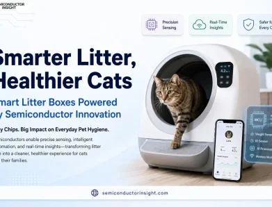 Global Semiconductor Innovations Powering Smart Pet Care Devices 2026 Automatic Sifting Litter Systems with Integrated Health Scales