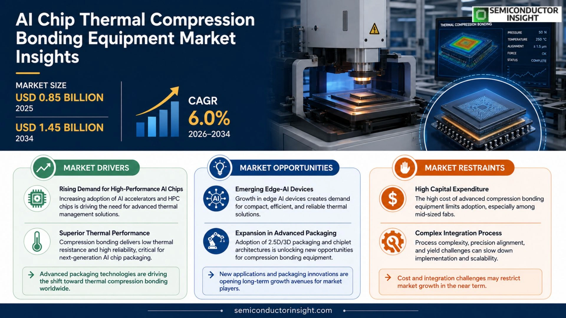 AI Chip Thermal Compression Bonding Equipment Market Size & Forecast