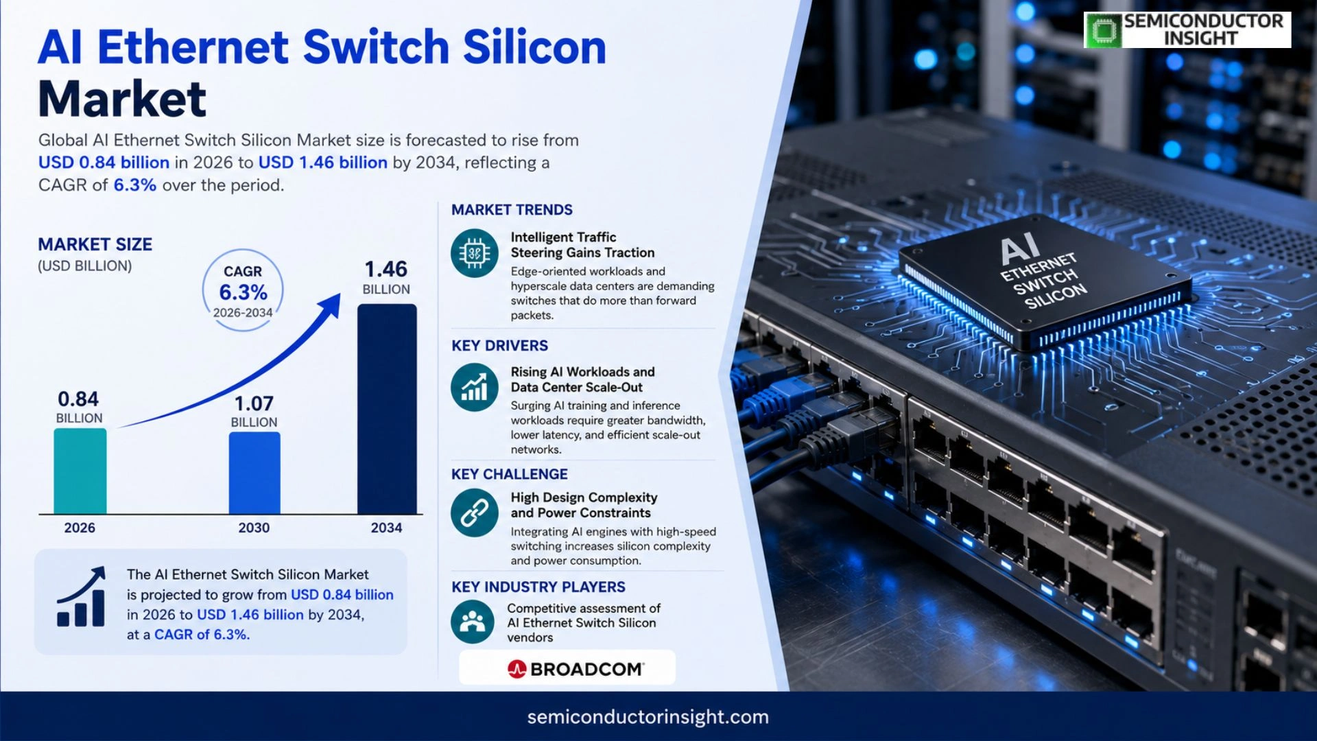 AI Ethernet Switch Silicon Market Size 2026