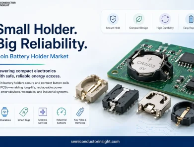 High-Reliability Coin Battery Holder Market 2026 USD 1.3B Backing Medical and Industrial Semiconductor Boards
