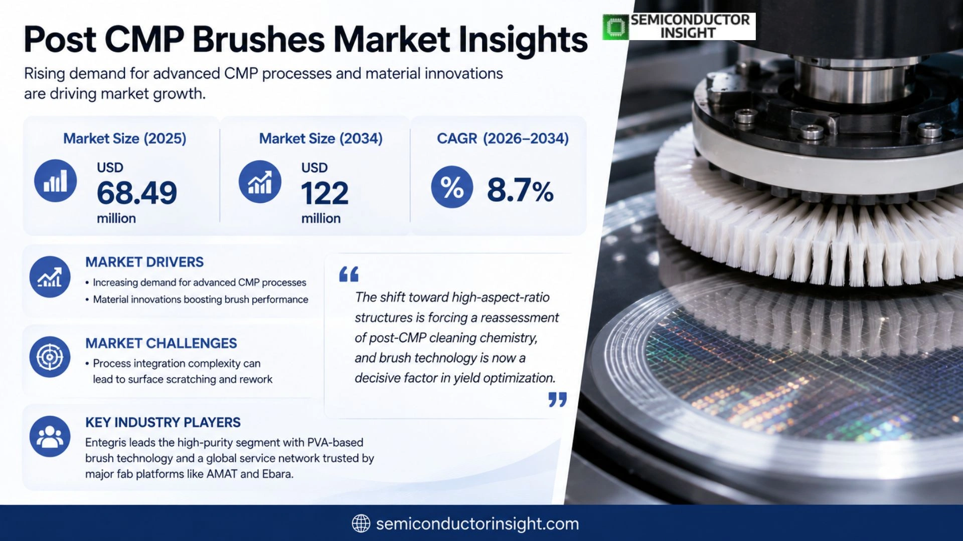 Post CMP Brushes Market Size