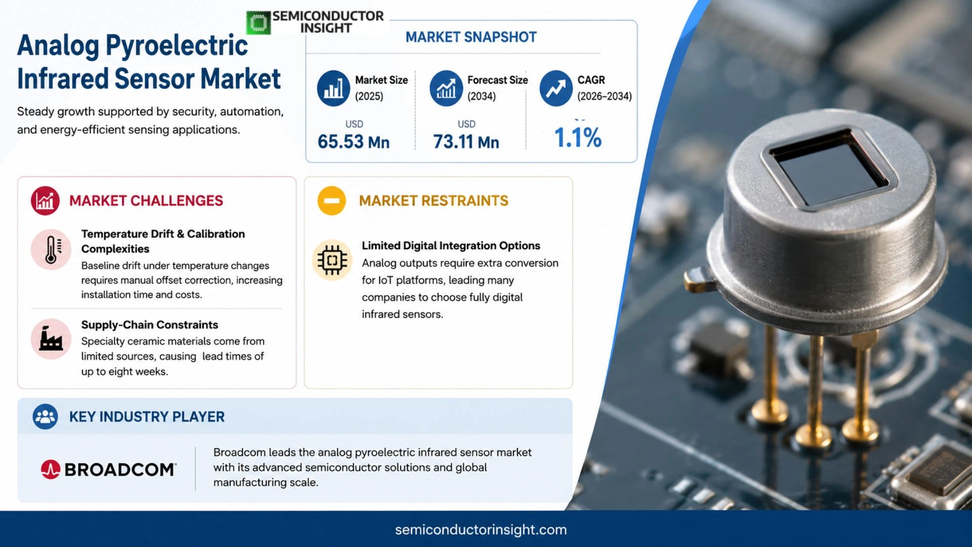Analog Pyroelectric Infrared Sensor Market Outlook