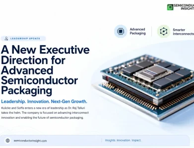Kulicke and Soffa Names Dr. Raj Talluri as New CEO, Signaling a New Leadership Chapter for Semiconductor Interconnect Innovation