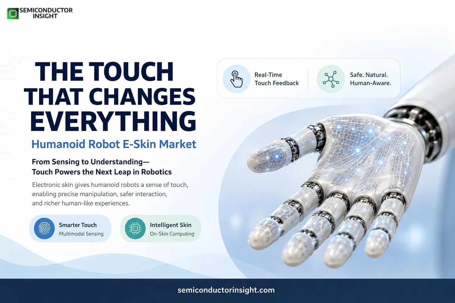 Humanoid Robotics Enters a Touch Era in 2026: Humanoid Robot E-Skin Market Advances With High-Resolution Tactile Sensing