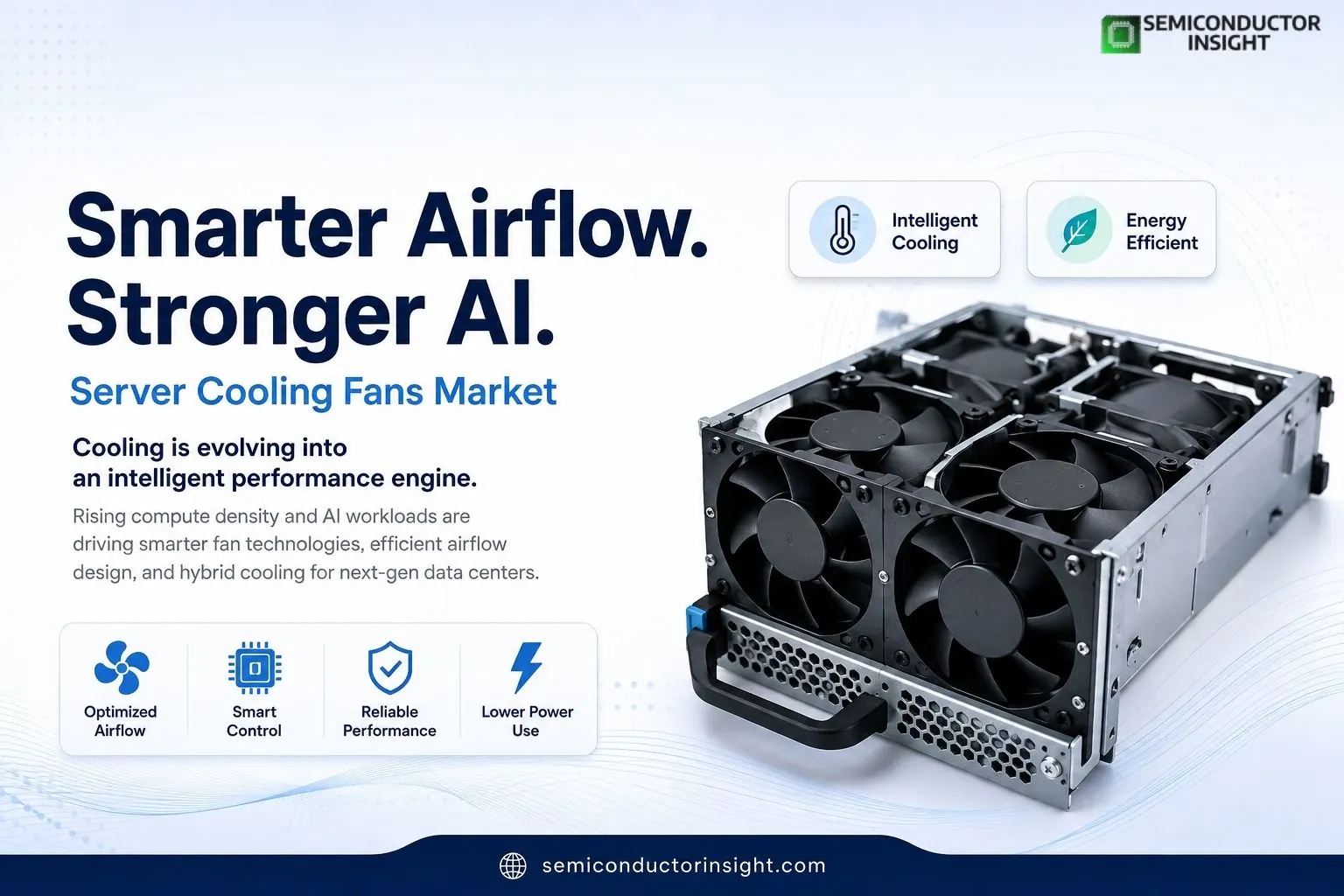 How Much Airflow Does Modern Computing Need and What Does It Mean for the Server Cooling Fans Market?