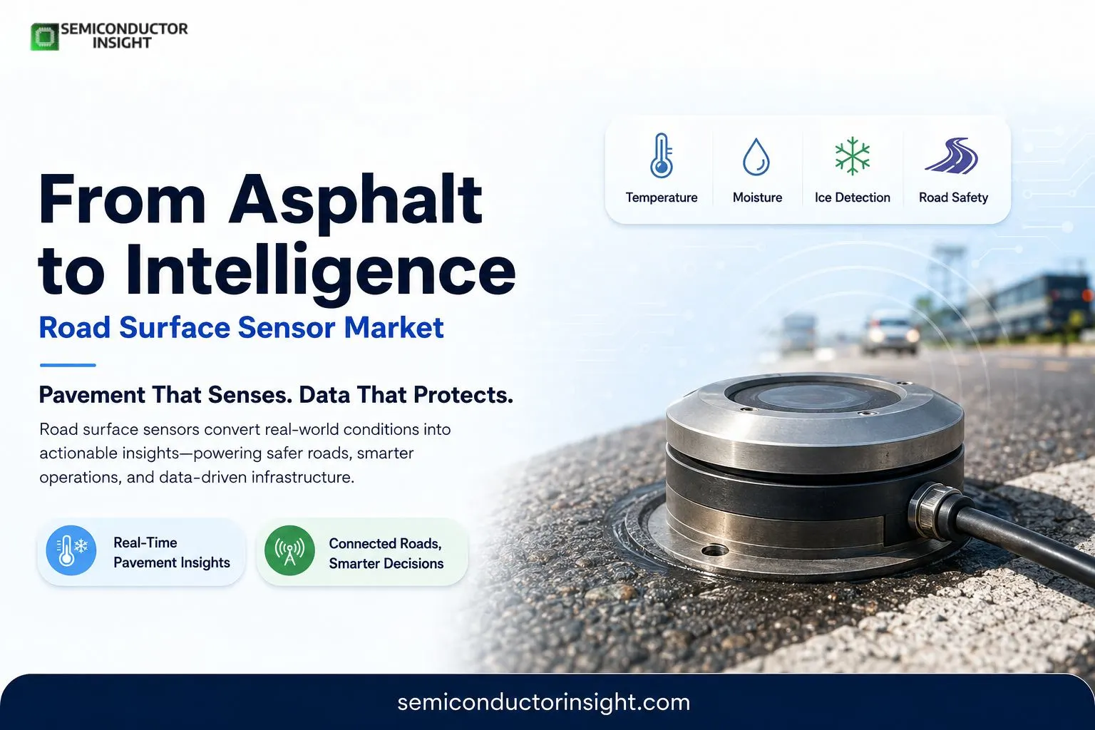What Can Smart Pavement Detect? A 2026 Look at Road Surface Sensor Market