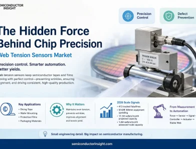 Load Cell vs. Other Sensing Technologies for Web Tension Sensors Control in Semiconductor Processing