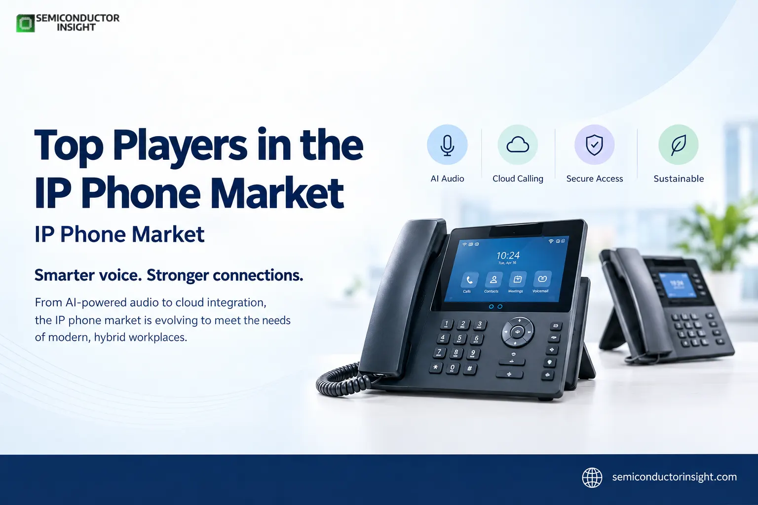 Top 10 Leading Manufacturers and Solution Providers in the IP Phone Market Worldwide