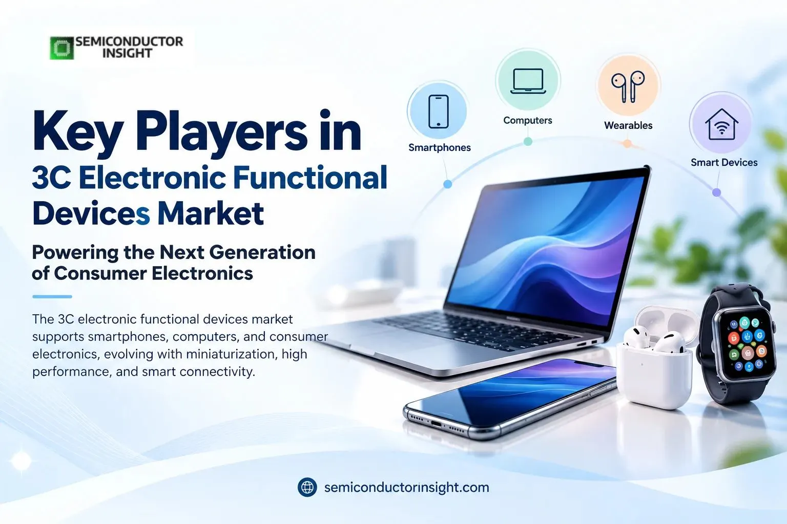 Top 10 Key Players in 3C Electronic Functional Devices Market Accelerating Miniaturization and High-Performance Connectivity Solutions
