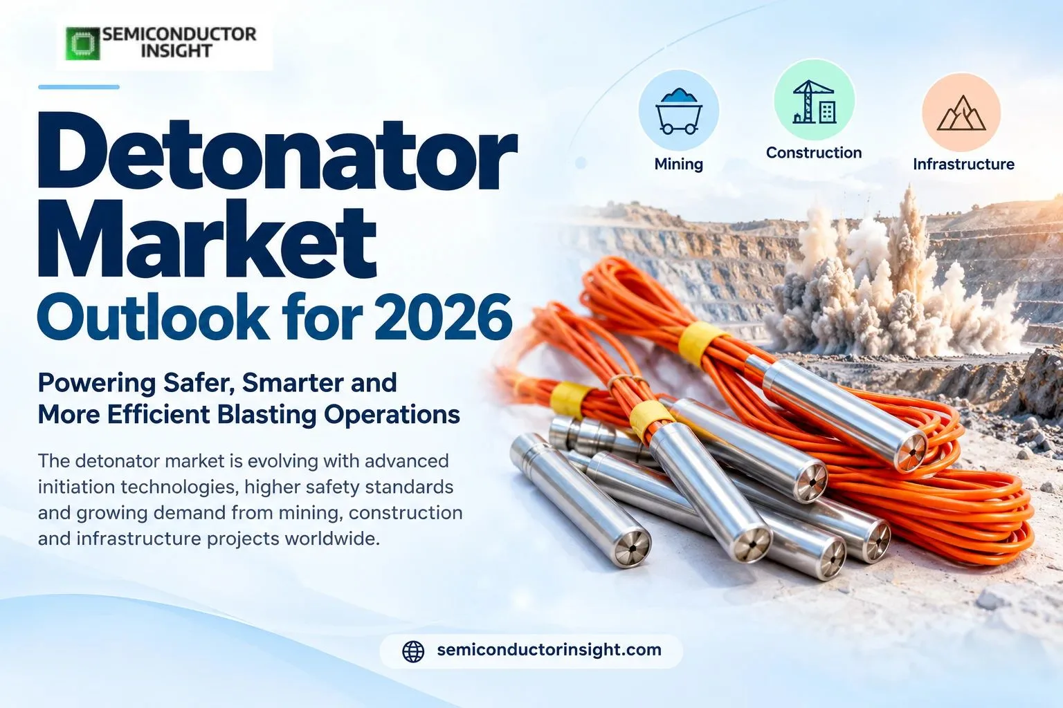 Detonator Market Outlook for 2026 as Mining Operations and Infrastructure Projects Demand Greater Blasting Control