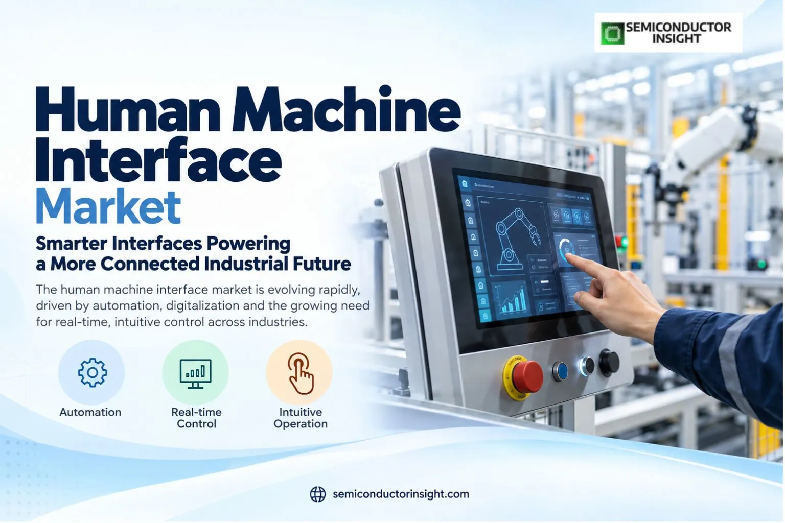 Human Machine Interface Market Outlook for 2026 through Industrial Automation, Digital Twins and Operator Safety