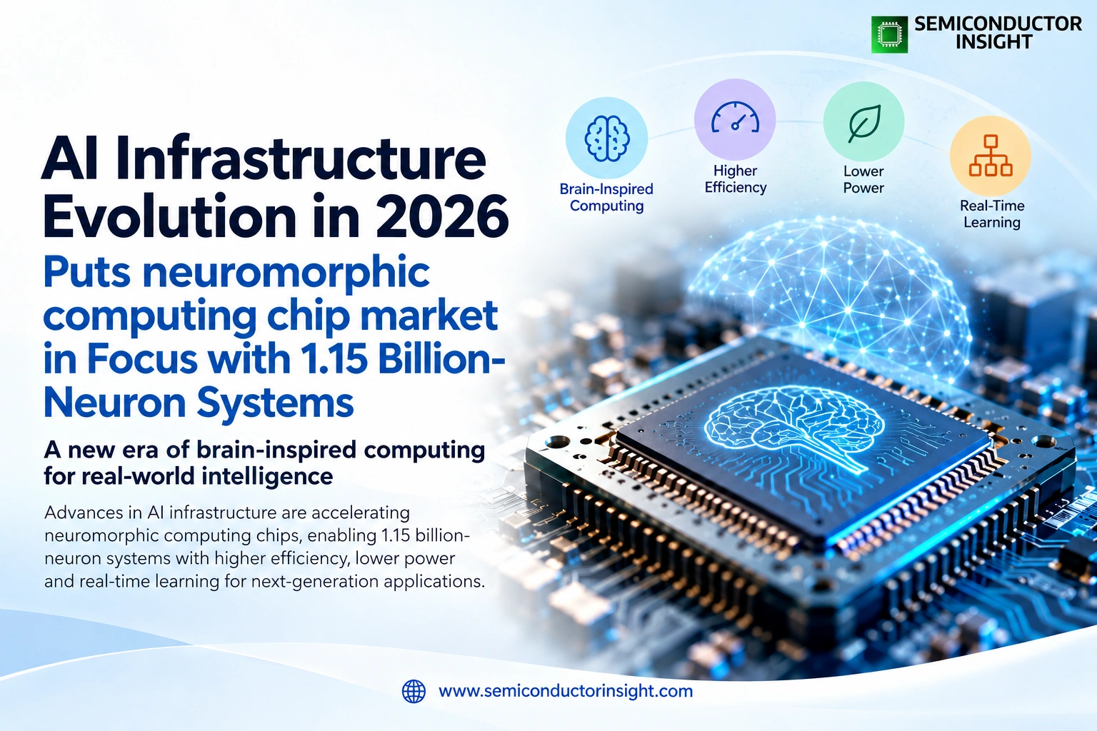 AI Infrastructure Evolution in 2026 Puts neuromorphic computing chip market in Focus with 1.15 Billion-Neuron Systems